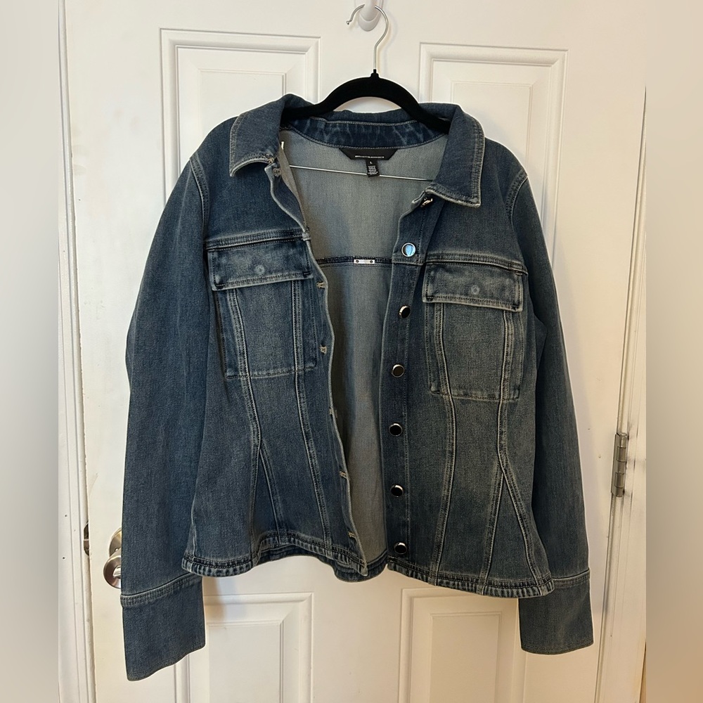 White House black market Jean jacket